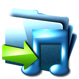 Folder Shared Music Icon 256x256 png